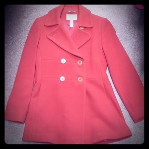 Talbots orange coat